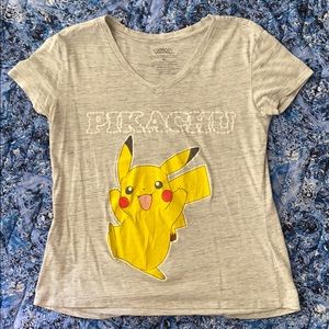 pikachu pokémon women’s tee.